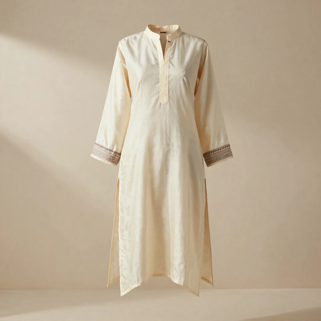 Ivory Arc Tunic