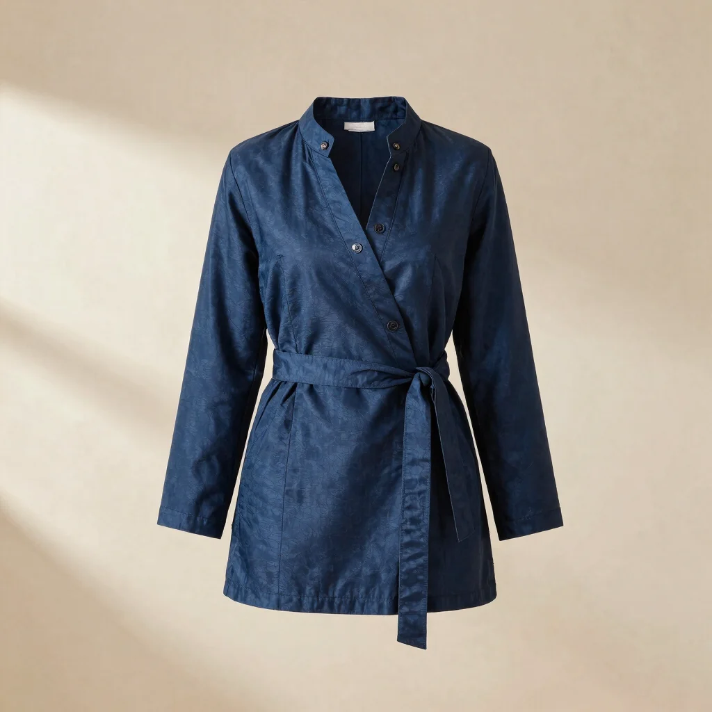 Indigo Wrap Jacket
