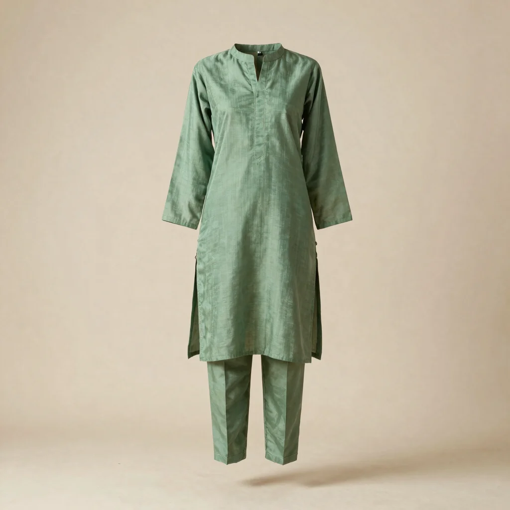 Moss Line Kurta Set